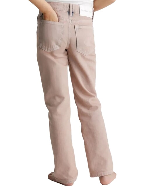 CK KIDS Jeans délavés pour filles surteinture rose - Pantalons pour enfants