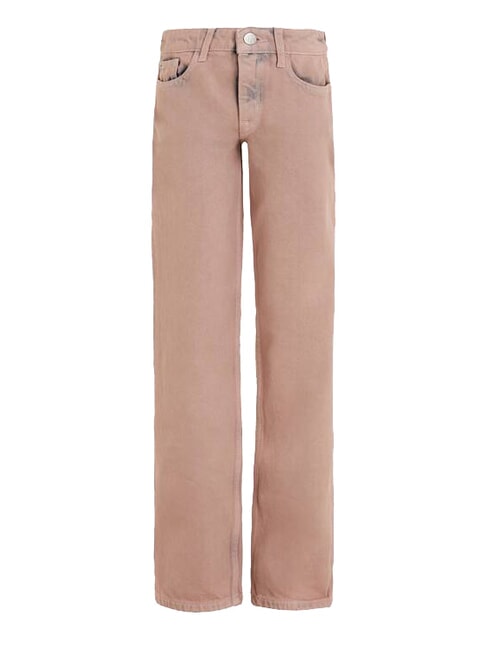 CK KIDS Jeans délavés pour filles surteinture rose - Pantalons pour enfants