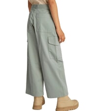 CALVIN KLEIN CK KIDS Pantalon cargo en coton pour fille vert météore - Pantalons pour enfants - 2