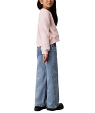 CALVIN KLEIN CK KIDS Jean large coupe décontractée pour filles - Pantalons pour enfants