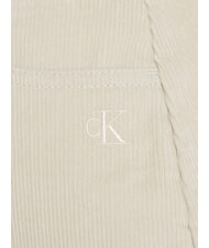 CALVIN KLEIN CK KIDS Pantalon en velours c&ocirc;tel&eacute; pour fille p&eacute;lican - Pantalons pour enfants - 4
