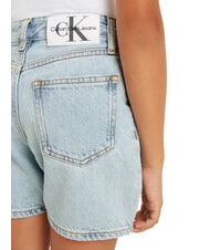 CALVIN KLEIN CK KIDS Short en jean pour fille bleu poudre - Pantalons pour enfants - 3