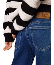 CALVIN KLEIN CK KIDS Jean bootcut pour fille authentique bleu ville cf - Pantalons pour enfants - 3