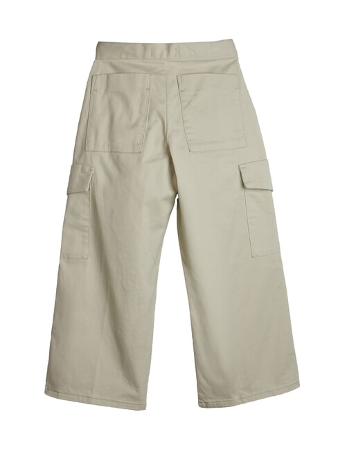 CK KIDS Pantalon cargo en coton pour fille pélican - Pantalons pour enfants