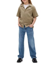 CALVIN KLEIN CK KIDS Jeans larges pour enfants héros bleu délavé - Pantalons pour enfants - 3