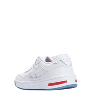 UNDER ARMOUR COURT 96 Baskets en cuir blanc - Chaussures Homme - 3