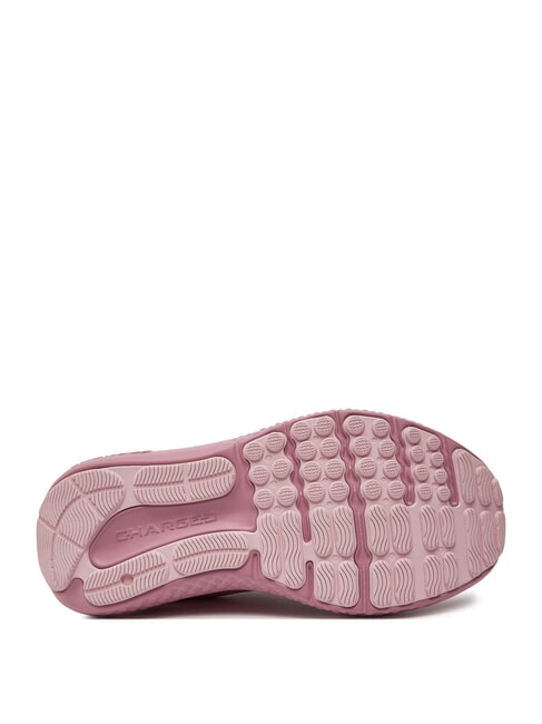 CHARGED SURGE 4 Baskets &eacute;lixir rose - Chaussures Femme