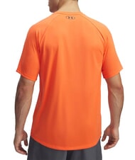 UNDER ARMOUR TECH PRINT T-shirt feu - T-shirt - 2