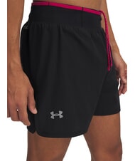 UNDER ARMOUR TRAIL RUN Shorts de sport noir - Pantalon - 3