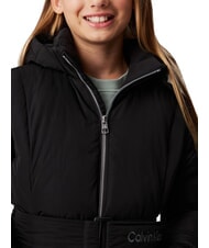 CALVIN KLEIN CK KIDS Doudoune longue pour fille avec capuche ck noir - Bébé Vestes - 4