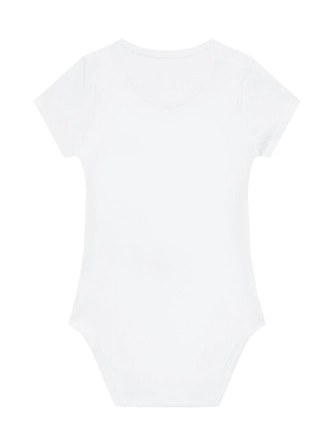 CK KIDS Lot de 2 bodies bébé sable rose / blanc brillant - Barboteuses et tenues pour bébé