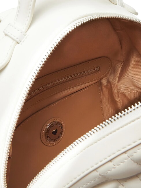 QUILTED Sac à dos avec poche blanche - Sacs pour Femme