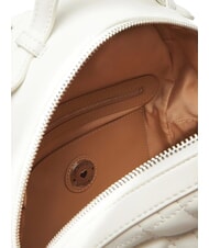 LOVE MOSCHINO QUILTED Sac à dos avec poche blanche - Sacs pour Femme - 5