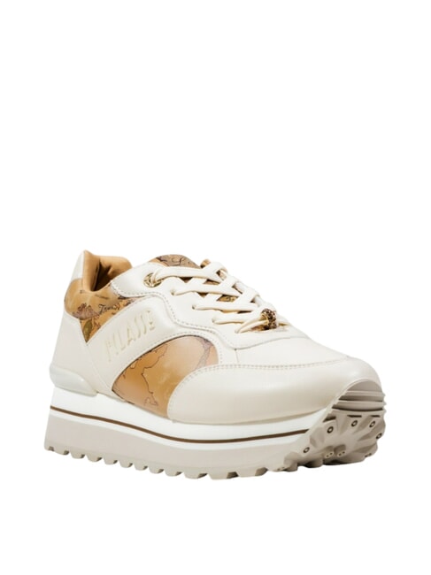 GEO JR Baskets à plateforme blanc cassé/beige géo - Chaussures Femme