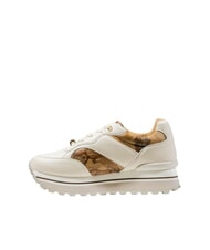 ALVIERO MARTINI PRIMA CLASSE GEO JR Baskets à plateforme blanc cassé/beige géo - Chaussures Femme - 4