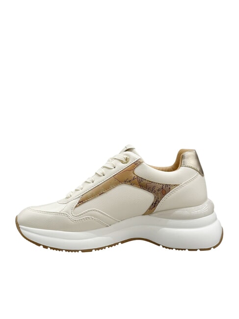 GEO JR Baskets montantes blanc cass&eacute;/beige g&eacute;o - Chaussures Femme