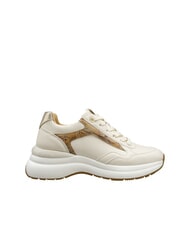 ALVIERO MARTINI PRIMA CLASSE GEO JR Baskets montantes blanc cassé/beige géo - Chaussures Femme - 2