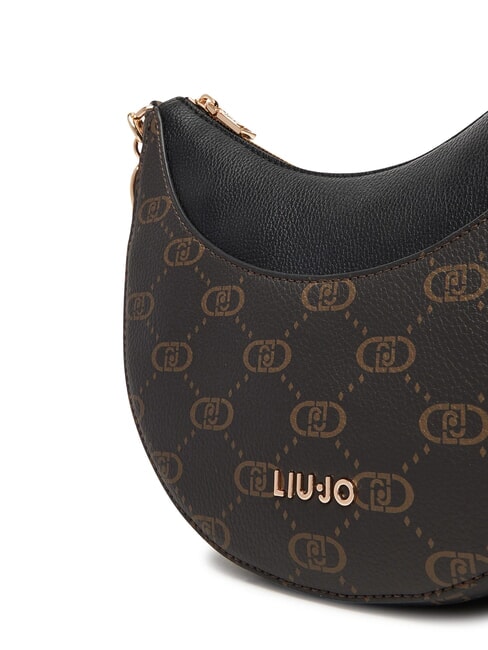 CIRRY Petit sac à bandoulière avec pompon NOIR - Sacs pour Femme