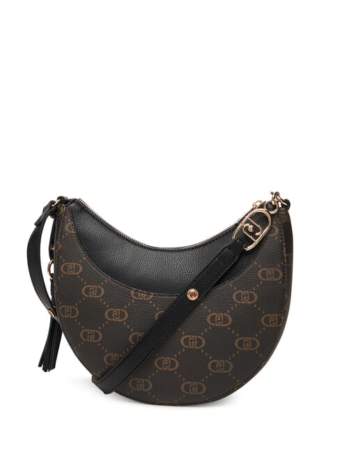 CIRRY Petit sac à bandoulière avec pompon NOIR - Sacs pour Femme