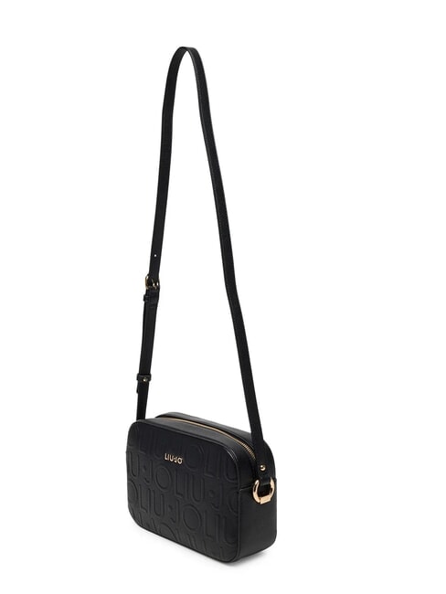 MANHATTAN Sacoche pour appareil photo de taille moyenne avec logo en relief NOIR - Sacs pour Femme