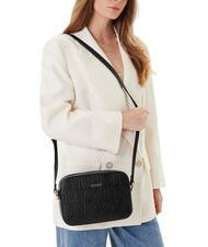 LIUJO MANHATTAN Sacoche pour appareil photo de taille moyenne avec logo en relief NOIR - Sacs pour Femme - 5