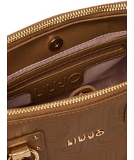 LIUJO MANHATTAN Petit sac à main avec logo en relief suède - Sacs pour Femme - 6