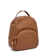 LIUJO MANHATTAN Sac à dos moyen avec logo en relief suède - Sacs pour Femme - 2