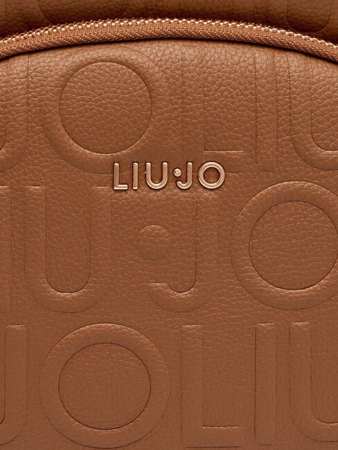 MANHATTAN Sac à dos moyen avec logo en relief suède - Sacs pour Femme