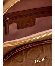 LIUJO MANHATTAN Sac à dos moyen avec logo en relief suède - Sacs pour Femme - 7