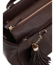 LIUJO SAMIANA Sac à main moyen avec bandoulière lumière brune - Sacs pour Femme - 3