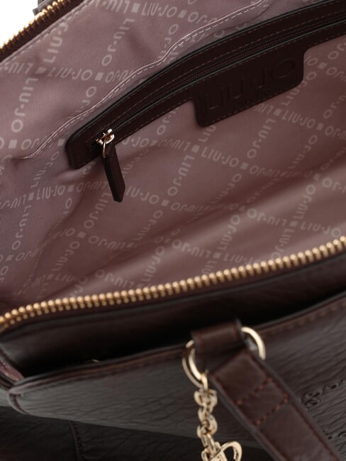 SAMIANA Sac à main moyen avec bandoulière lumière brune - Sacs pour Femme