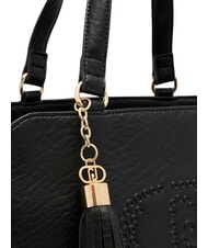 LIUJO SAMIANA Sac à main moyen avec bandoulière NOIR - Sacs pour Femme - 4