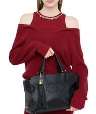 LIUJO SAMIANA Sac à main moyen avec bandoulière NOIR - Sacs pour Femme - 5