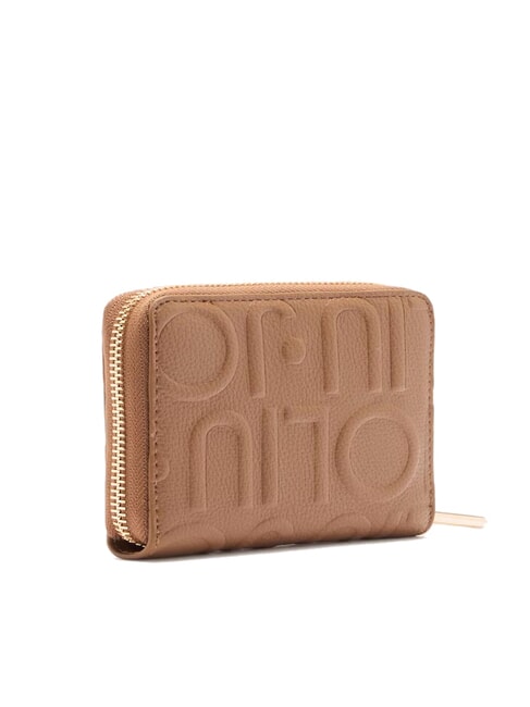 CALIWEN Portefeuille moyen à fermeture éclair suède - Portefeuilles Femme