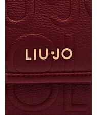 LIUJO MANHATTAN Sac convertible &agrave; rabat vin rouge - Sacs pour Femme - 4