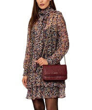 LIUJO MANHATTAN Sac convertible &agrave; rabat vin rouge - Sacs pour Femme - 7