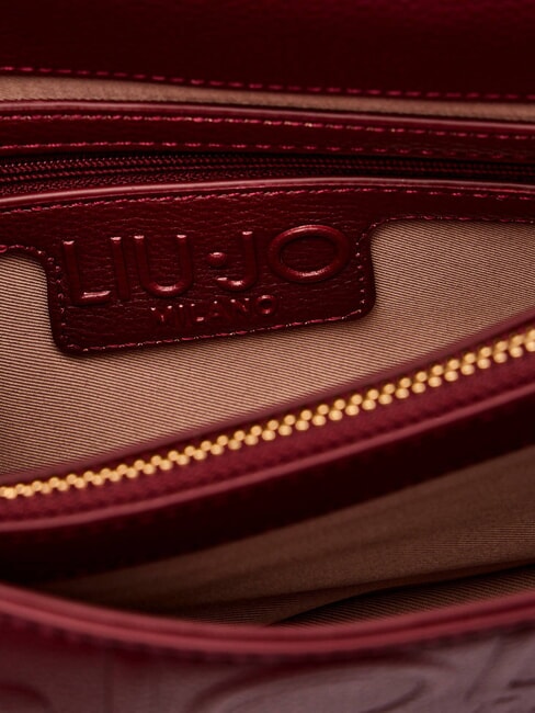 MANHATTAN Sac convertible &agrave; rabat vin rouge - Sacs pour Femme