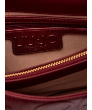 LIUJO MANHATTAN Sac convertible &agrave; rabat vin rouge - Sacs pour Femme - 8