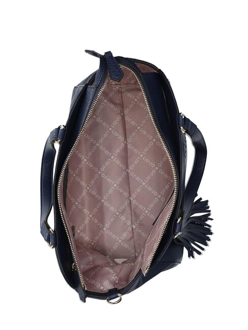 SAMIANA Sac à main moyen avec bandoulière robe bleue - Sacs pour Femme