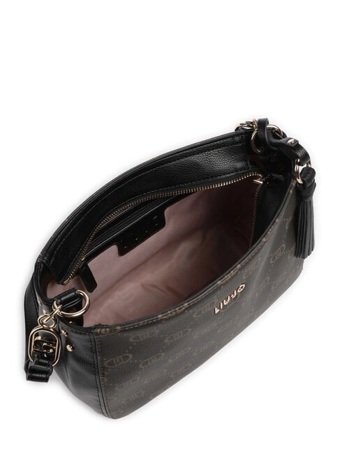 CIRRY Sac double fonction avec pompon NOIR - Sacs pour Femme