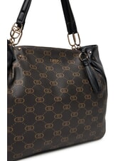 LIUJO CIRRY Grand sac fourre-tout avec pompon NOIR - Sacs pour Femme - 3