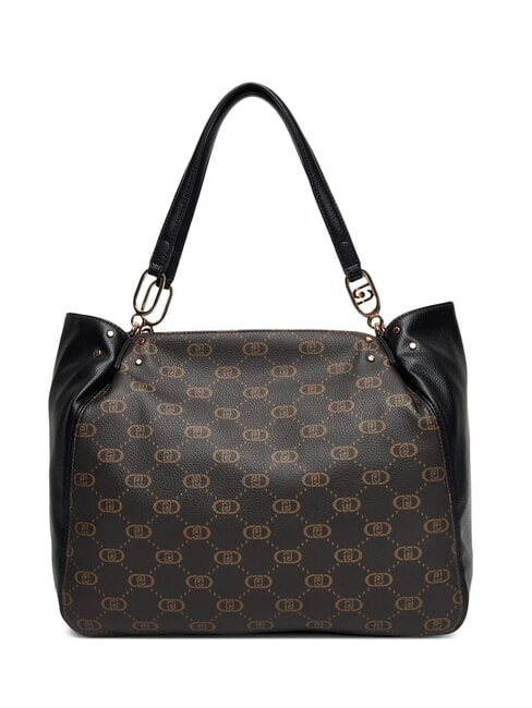 CIRRY Grand sac fourre-tout avec pompon NOIR - Sacs pour Femme