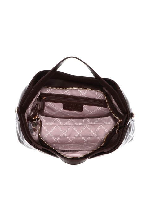 ACHALA Sac fourre-tout moyen avec pochette lumière brune - Sacs pour Femme