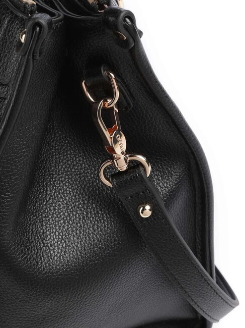 MANHATTAN Sac cartable moyen avec logo NOIR - Sacs pour Femme