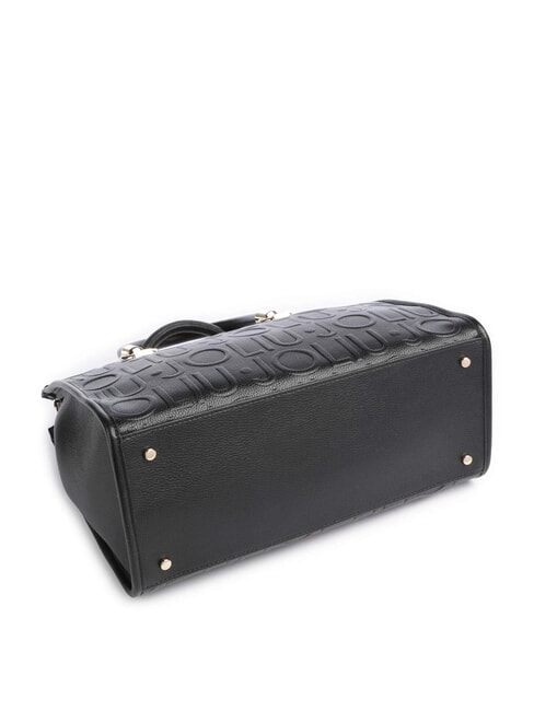 MANHATTAN Sac cartable moyen avec logo NOIR - Sacs pour Femme