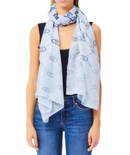 LIUJO LOGO Écharpe dégradée avec logo intégral - Écharpes