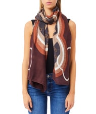 LIUJO LOGO Étole à logo floral - Écharpes