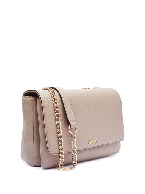 CALIWEN Sac bandoulière convertible avec chaîne taupe du désert - Sacs pour Femme