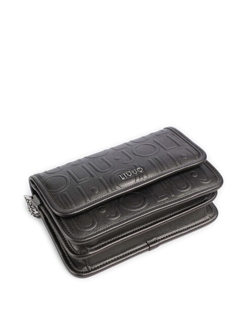 MANHATTAN Sac convertible à rabat anthracite rencontré. - Sacs pour Femme