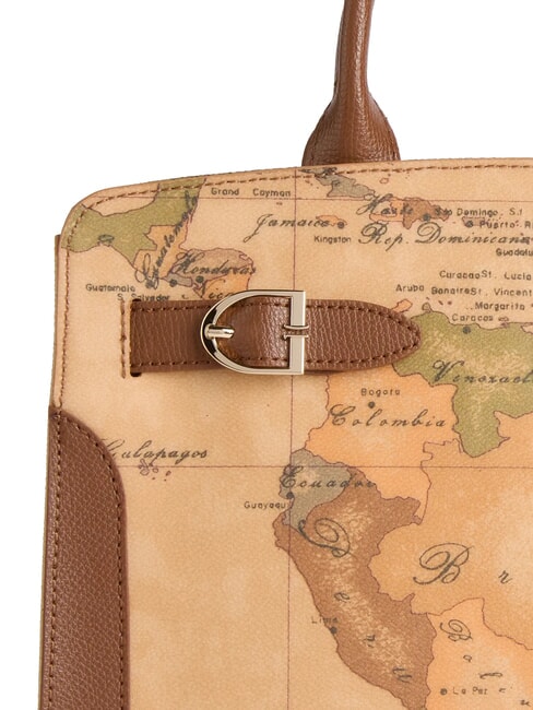 VALLEY GEO Sac à main avec bandoulière châtaigne - Sacs pour Femme